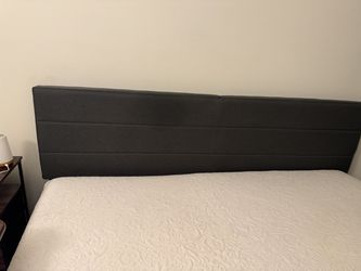 Bed frame and mattress
