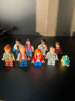 Lego Jurassic Park minifigures