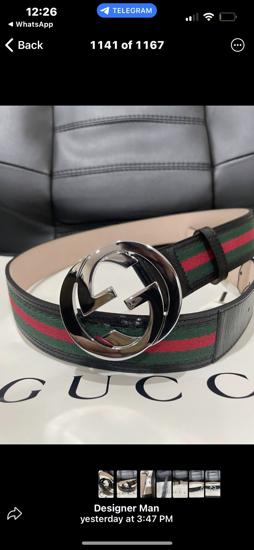 BGR Gucci Belt