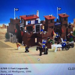 6 Lego Western Sets