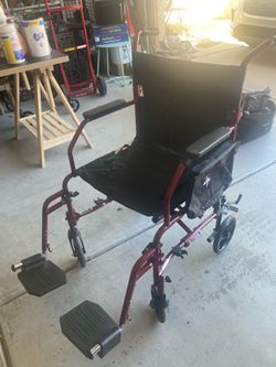 Transport wheelchair, lightweight