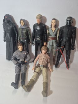 Lot of 7 - Star Wars Action Figures