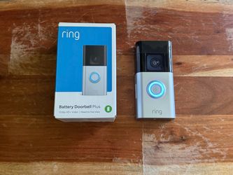 Ring Battery Doorbell Plus, Head-to-Toe HD+ Video (Battery) / Ring No drill mount included