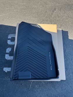 2021-2026 Hyundai Elantra OEM Rubber All-Weather Floor Mats