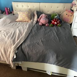 Twin Beds Dresser And Side Table