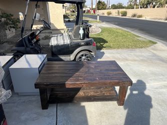 Custom Wood Coffee Table 