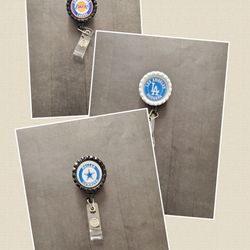 Team retractable badge holder reel