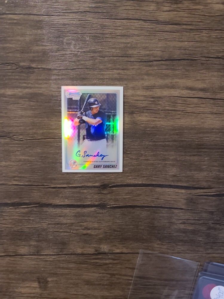 Gary Sanchez 2010 Topps AUTO