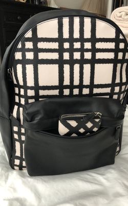 COACH LEATHER BACKPACK & WALLET-NEW