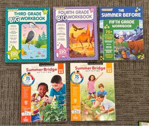 Summer Bridges and Gold Star Student Workbooks