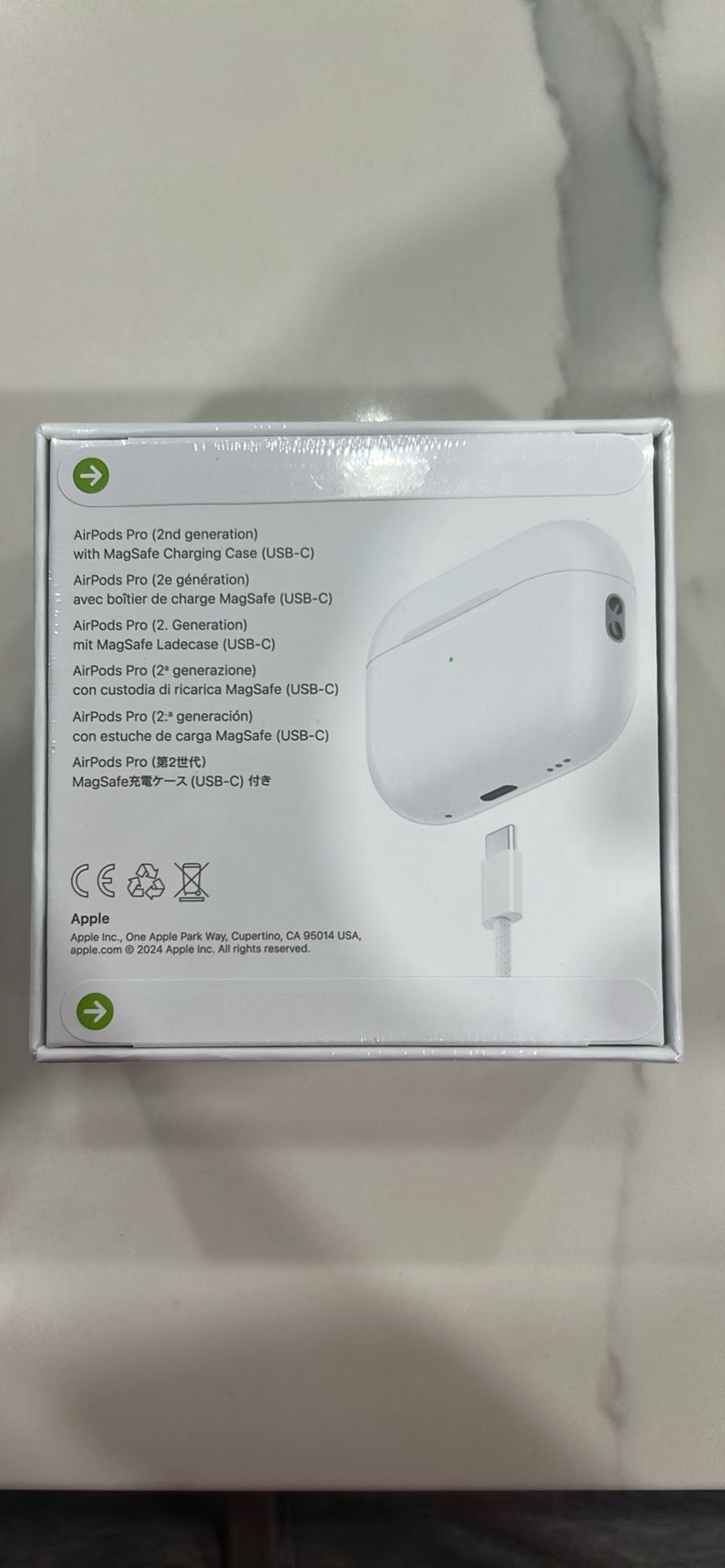 AirPod Pros 2 with Type C Charger