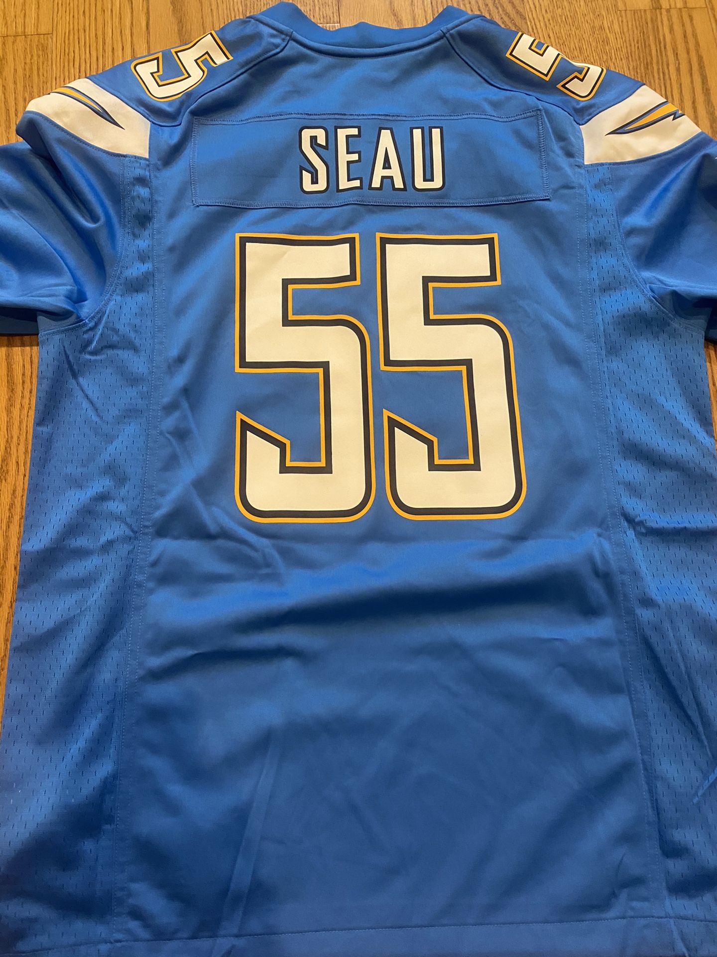 Junior Seau throwback chargers Nike Jersey Med