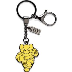 KAWS NVG Yellow Chum Keyring