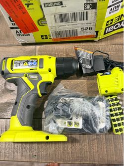 Ryobi ONE+ 18V 3/8" Drill/Driver Kit