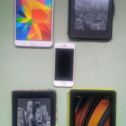 4 Tablets/Readers 1 Phone $100!! 