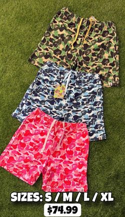 BAPE ABC Camo Shorts