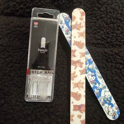 French CLEAR NAIL SET