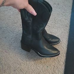 Toddler Black Boots