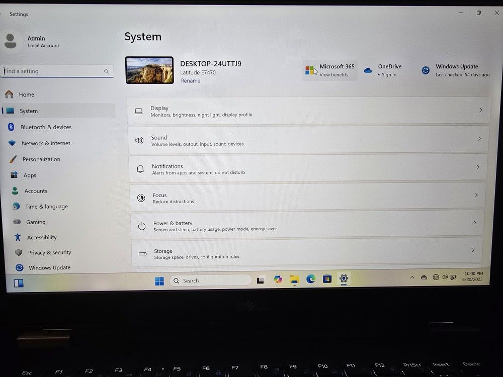 Dell Latitude E7470 Busijess Class Laptop