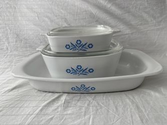 3 Corning Ware