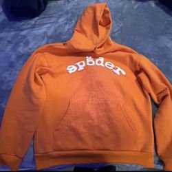Sp5der Hoodie Orange