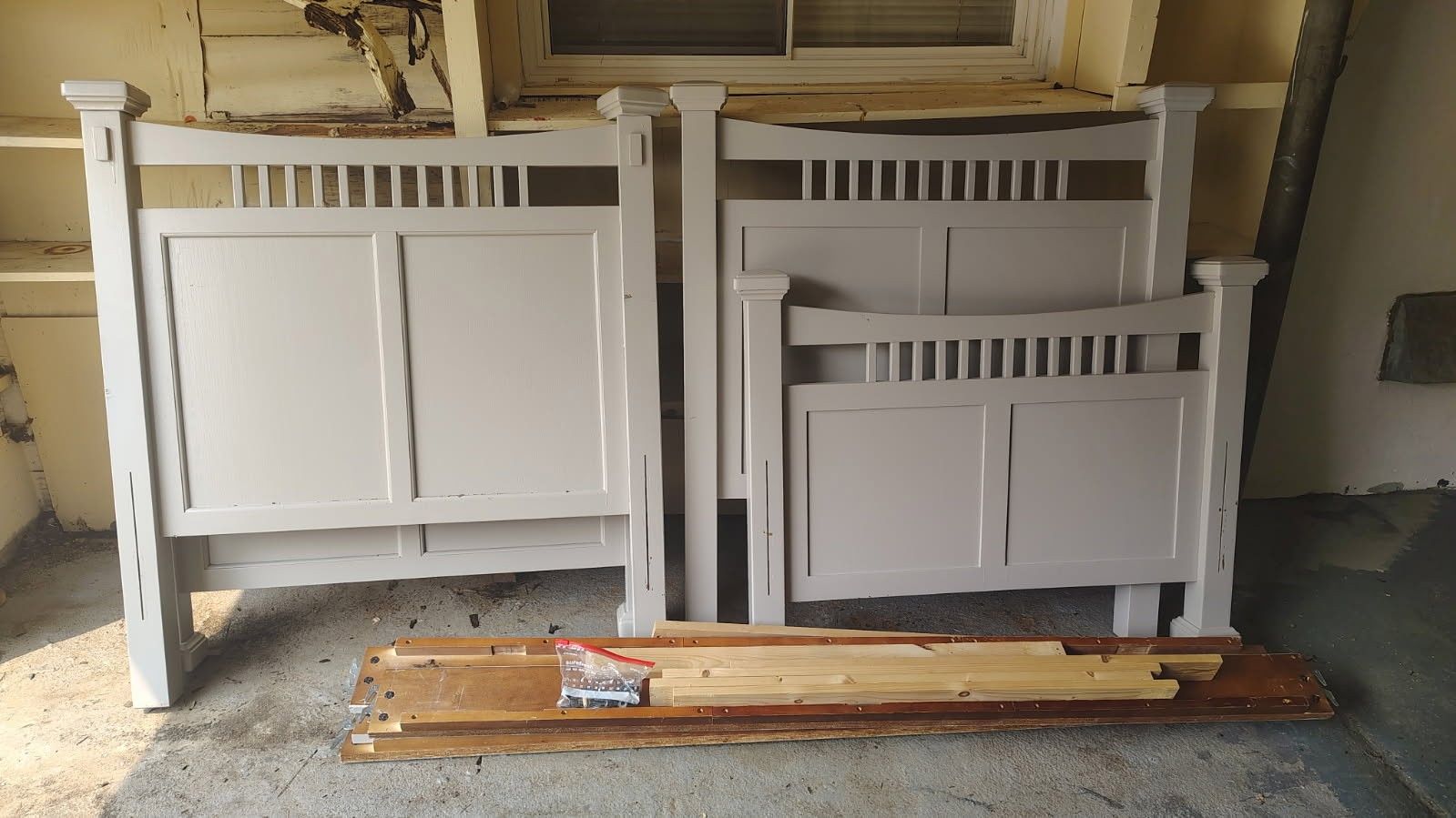 Two Sets Of Full Size Bed Frames