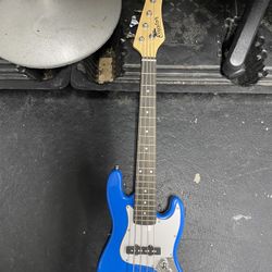 Raptor Electric Guitar With Little Speaker