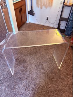 Acrylic Clear Desk