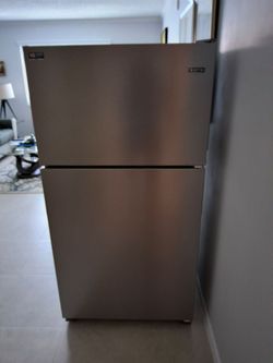 Maytag stainless steel refrigerator