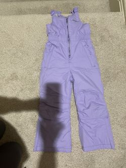 New Eddie Bauer Girl Kids Ski One Piece Jumpsuit Outfit XS 5/6