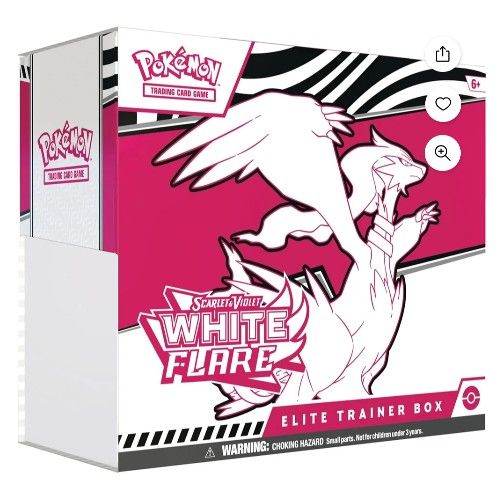 Pokémon Trading Cards White Flare And Black Bolt