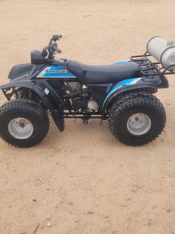 VINTAGE 1985 KAWASAKI BAYOU 185CC WITH REVERSE EVERYTHING IS PERFECT RUNS AND RIDE NICE $1,250 LOCATED IN MARICOPA
