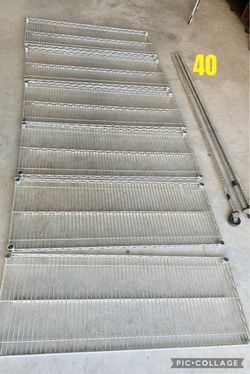 Metal shelving⬇️🟥read description