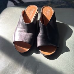 Franco Sarto Black mules