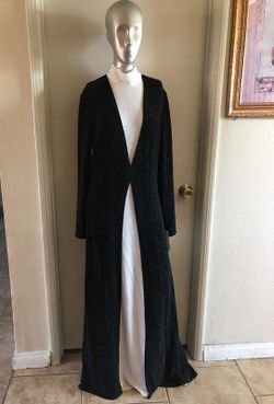 Woman's black dress