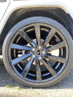24" Koko Kuture Kapan wheels G wagon