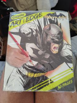 DC Crayola art with edge coloring book