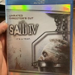 Saw 4 IV Blu-ray Movie Like New
