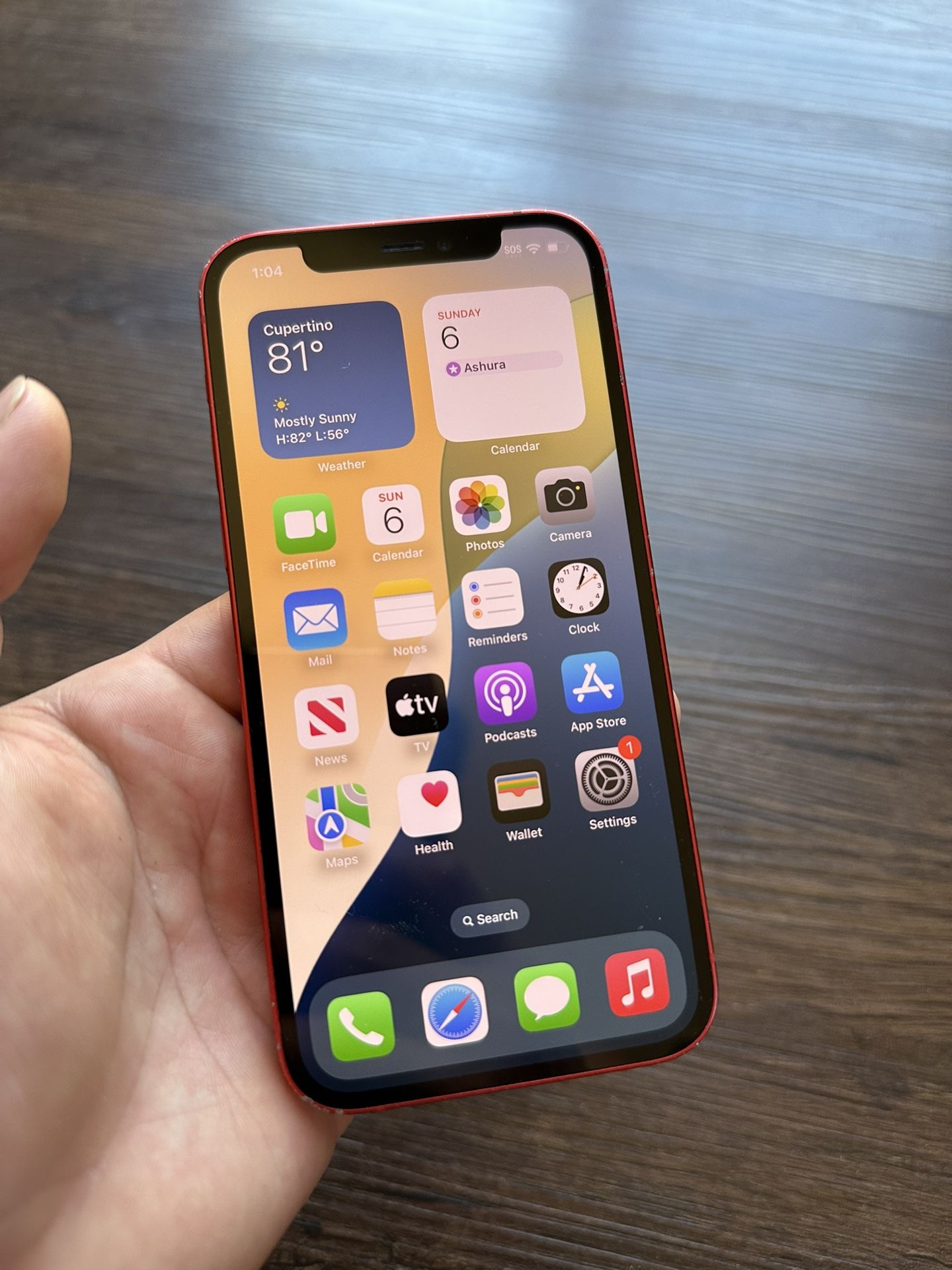 iPhone 12 Red 64gb Unlocked