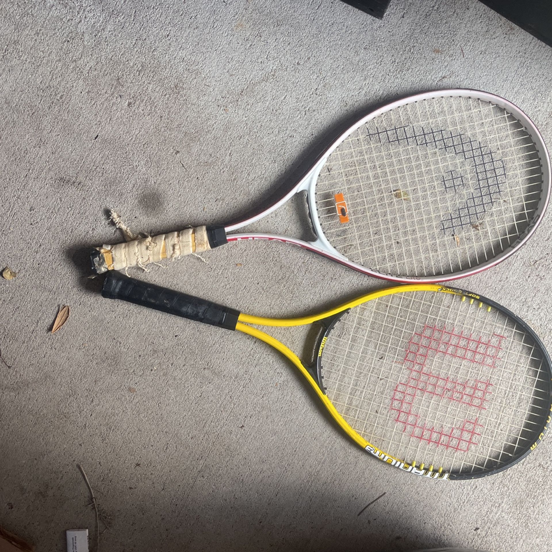 2 Tennis Rackets