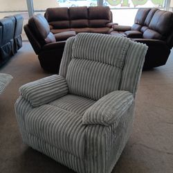 Corduroy Reclining Chair