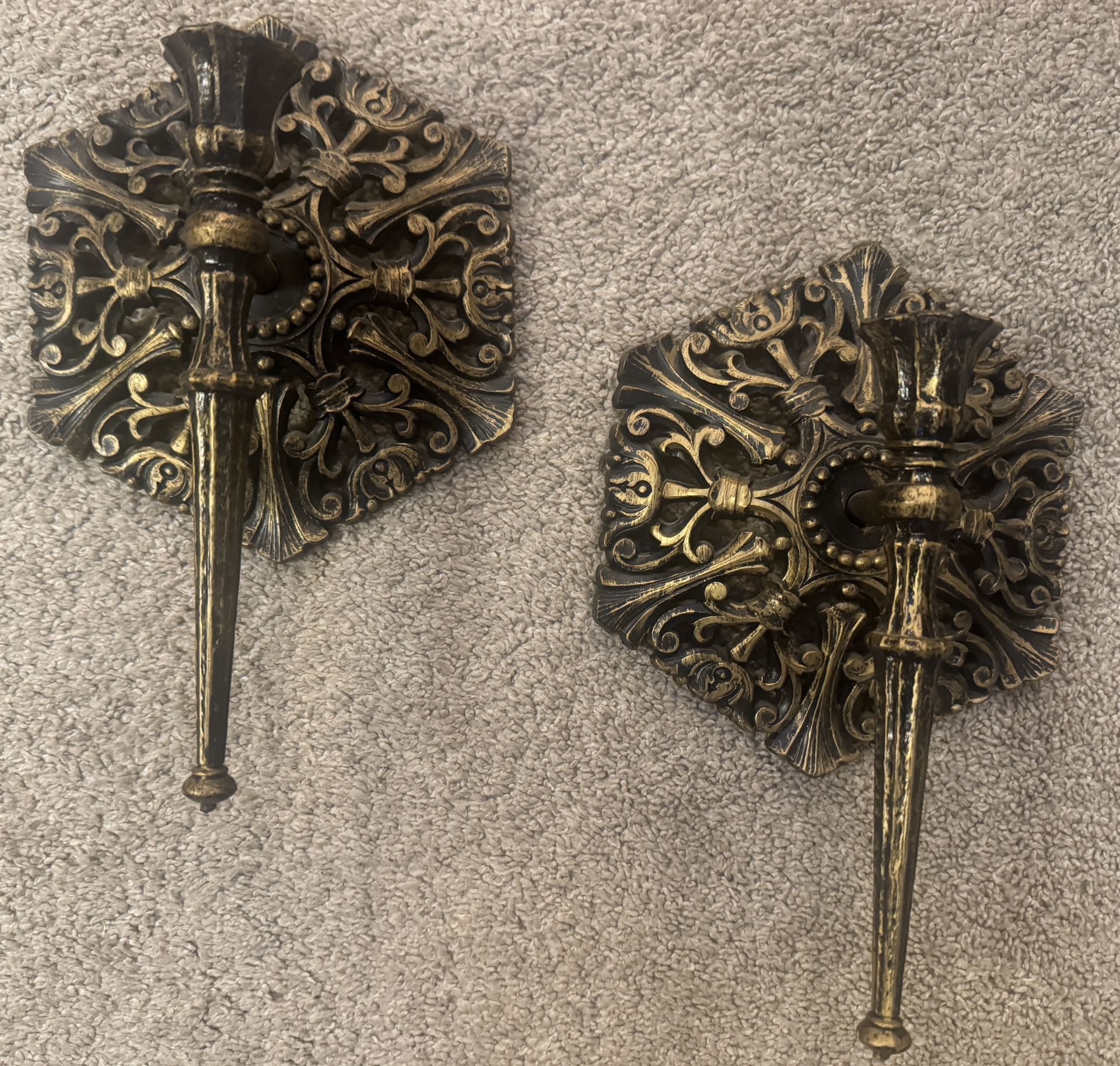 Set of candle  sconces 