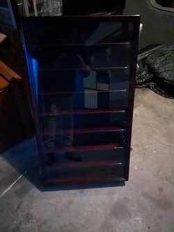 Cherry Display Cabinet