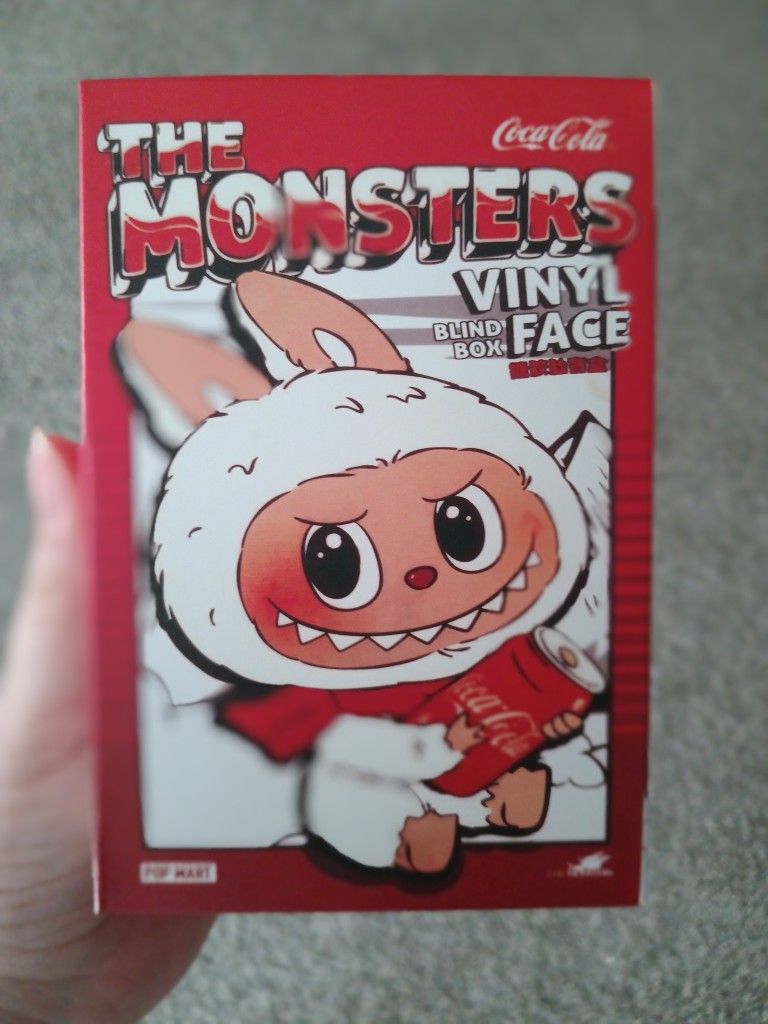 Coca Cola Labubu Toy New In Box Not Real