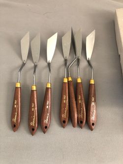 Artist pallet knives