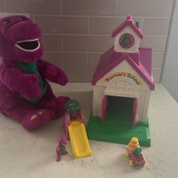 Vintage Barney Toys