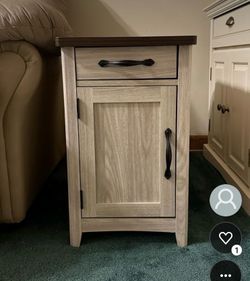 Slim space saving Night stand