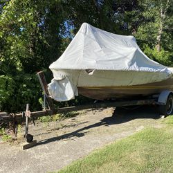 1968 Century Arabian Ski Boat With Trailer