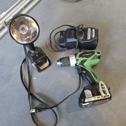 Rechargeable power drill