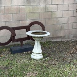 Free Bird Bath Heavy